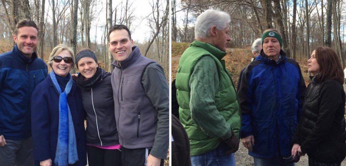 itskac's tweet photo. Off to Chappaqua to launch a #HillarySighting blog focusing on #hiking & #food. That noise is trending hard. @Fabletics+@Goop will sponsor.π https://t.co/fR1tgaJ59m