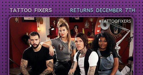 #tattoofixers new series starts Dec 7th 😎