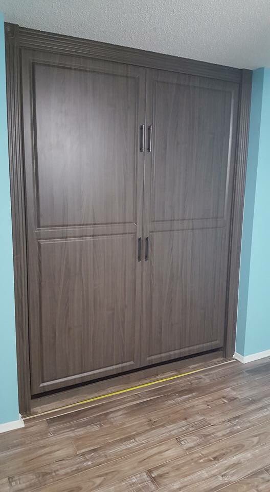 Dream Closets built in wall bed! #AnnaMariaIsland #DreamTeam