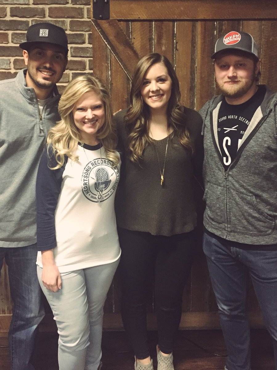 HannahKerr's tweet photo. had the best time today with @wayfmradio! so cool to meet the people I listen to on air everyday. ❤️#fangirl #noshame https://t.co/89IGIXlWJU
