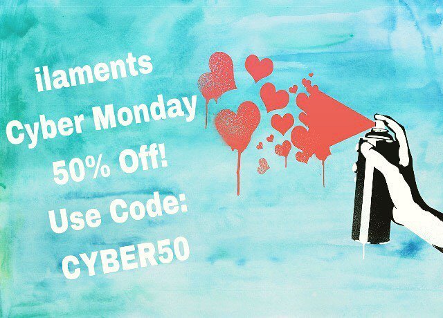 ilaments's tweet photo. Cyber Monday is for Jewelry Gangstas! Take advantage till Midnight on our 50% Off #cybermo… https://t.co/428kpdeH0I https://t.co/njf25NqZ8h