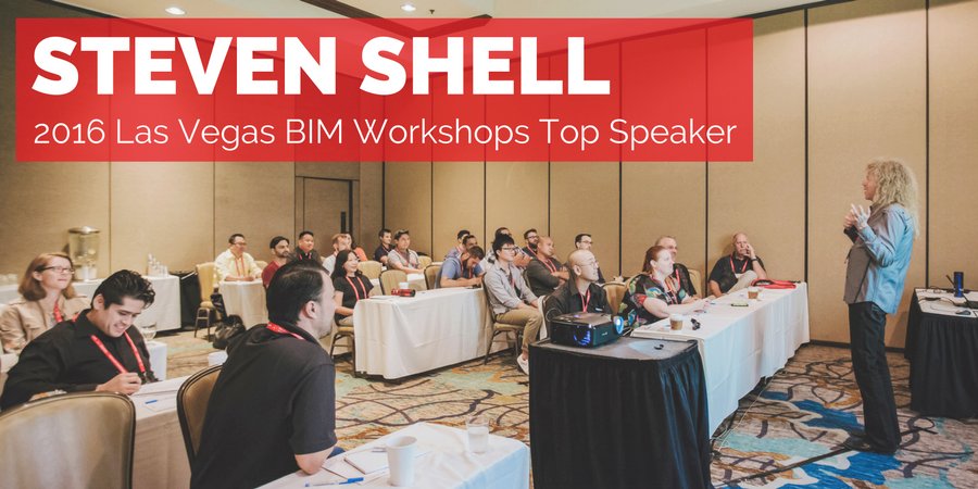 BIM_Workshops's tweet photo. Congratulations to @shellshockrocks, the winner of the 2016 Las Vegas #BIMWorkshops Top Speaker Award! https://t.co/qAF2v0DWtT https://t.co/JwVJPkqghy
