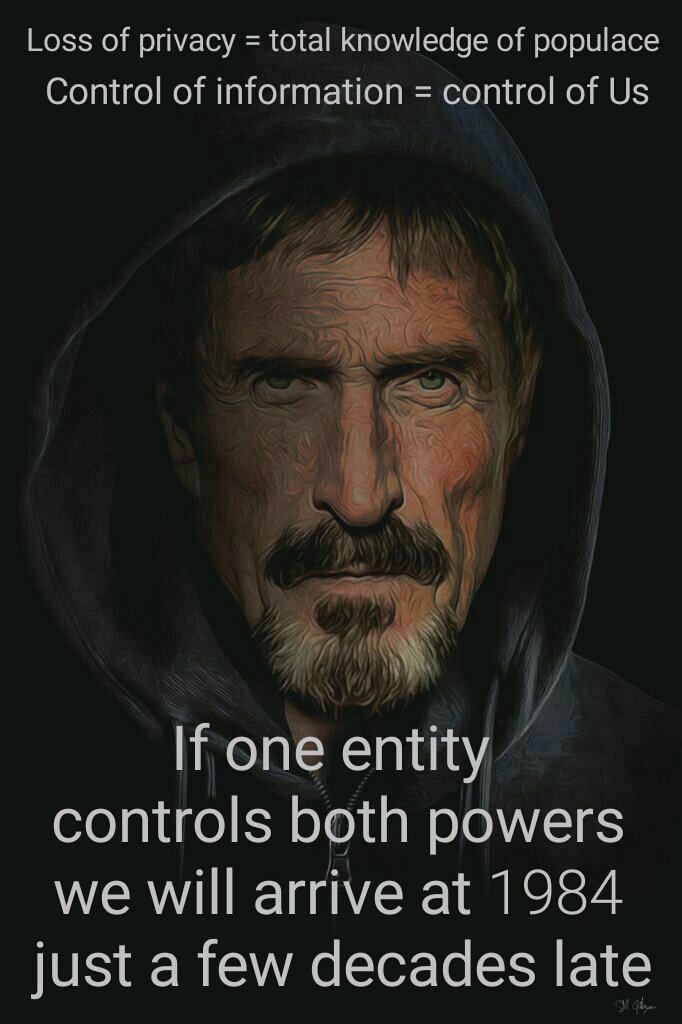 John McAfee on Twitter: "For those, if anyone at all noticed, who