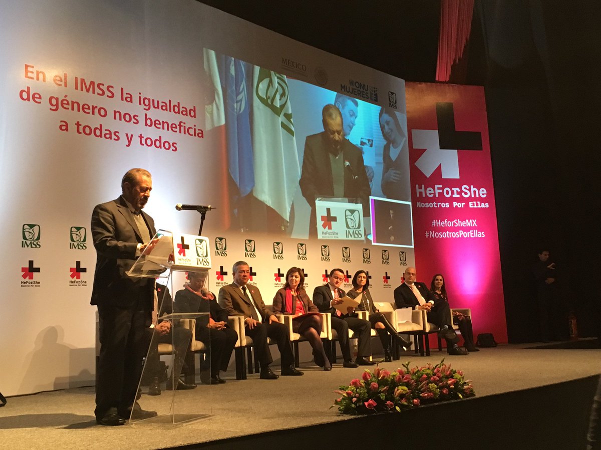 SriaGral_IMSS's tweet photo. Participando en el evento #HeforSheMX #NosotrosPorEllas, por la #IgualdadDeGenero #SomosUnEquipo #ContigoSomosImss @arriolamikel @mvallejoba https://t.co/1Itf9JU0MH