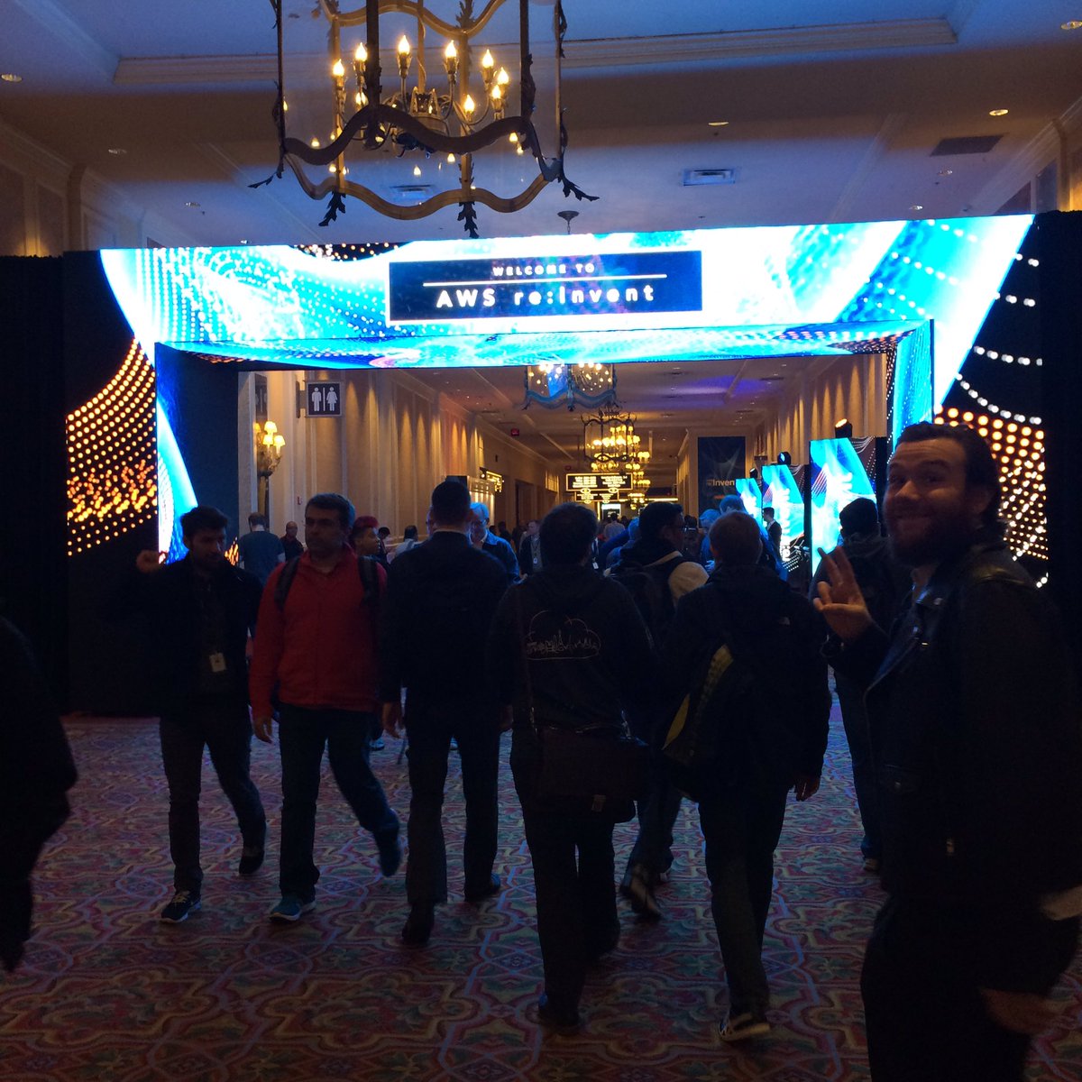 Никак не ожидал, что в этом году поеду на конференцию в Лас Вегас! #reinvent #aws