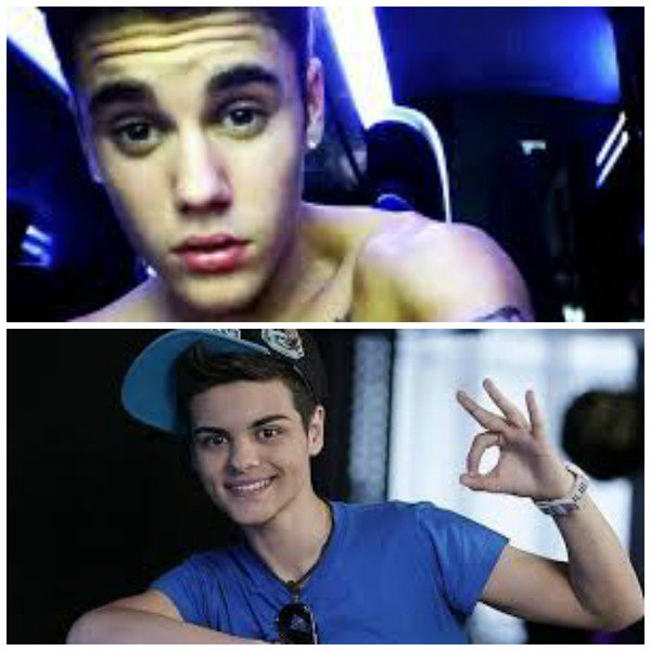 ValenciOjeda's tweet photo. Si o no los dos estan guapisisisimos los amo #JustinBieber y #AbrahamMateo https://t.co/Vc7xsAI1Y1