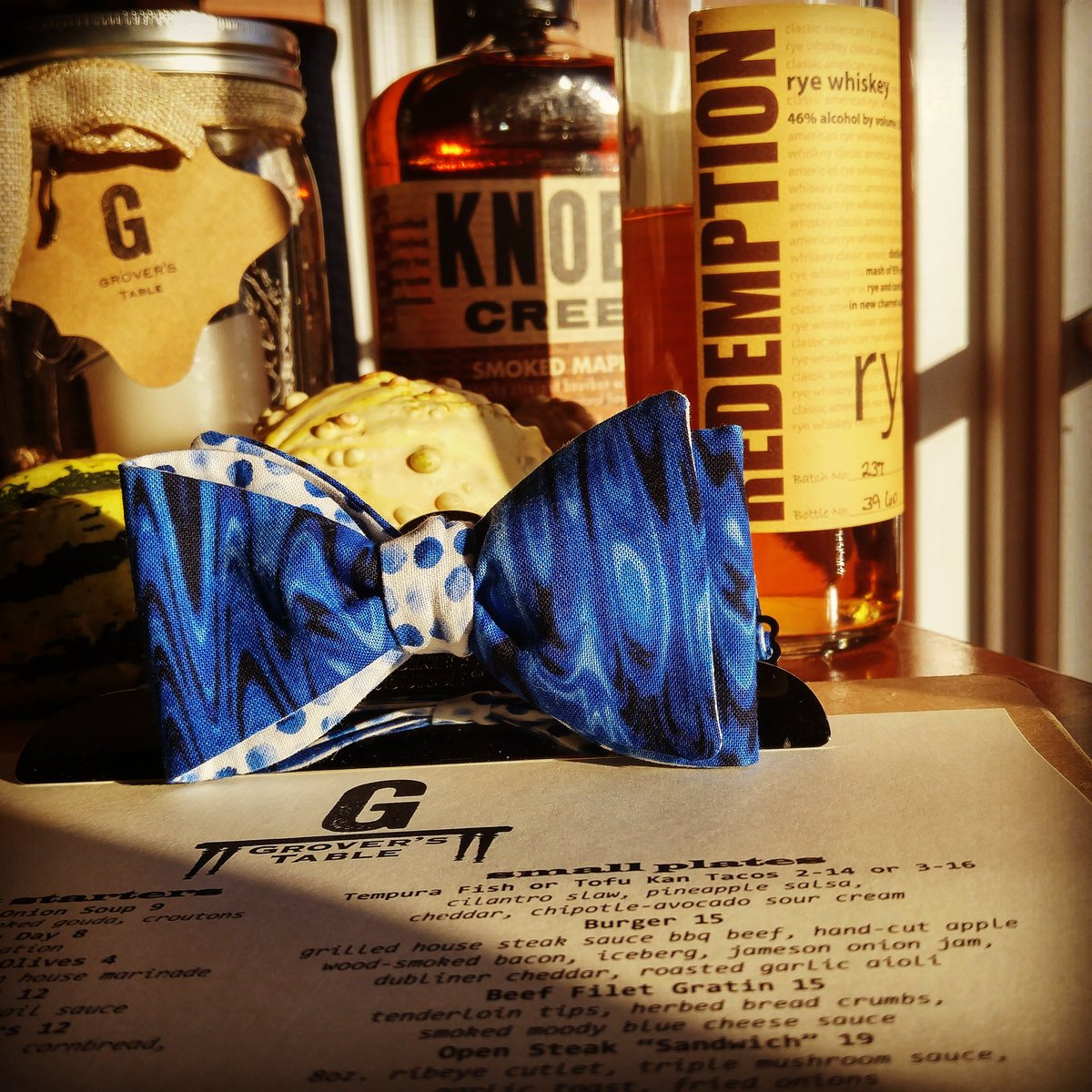 GroversTable's tweet image. Don't miss Bow Ties, Bourbon &amp;amp; Rye....Oh My! This Friday