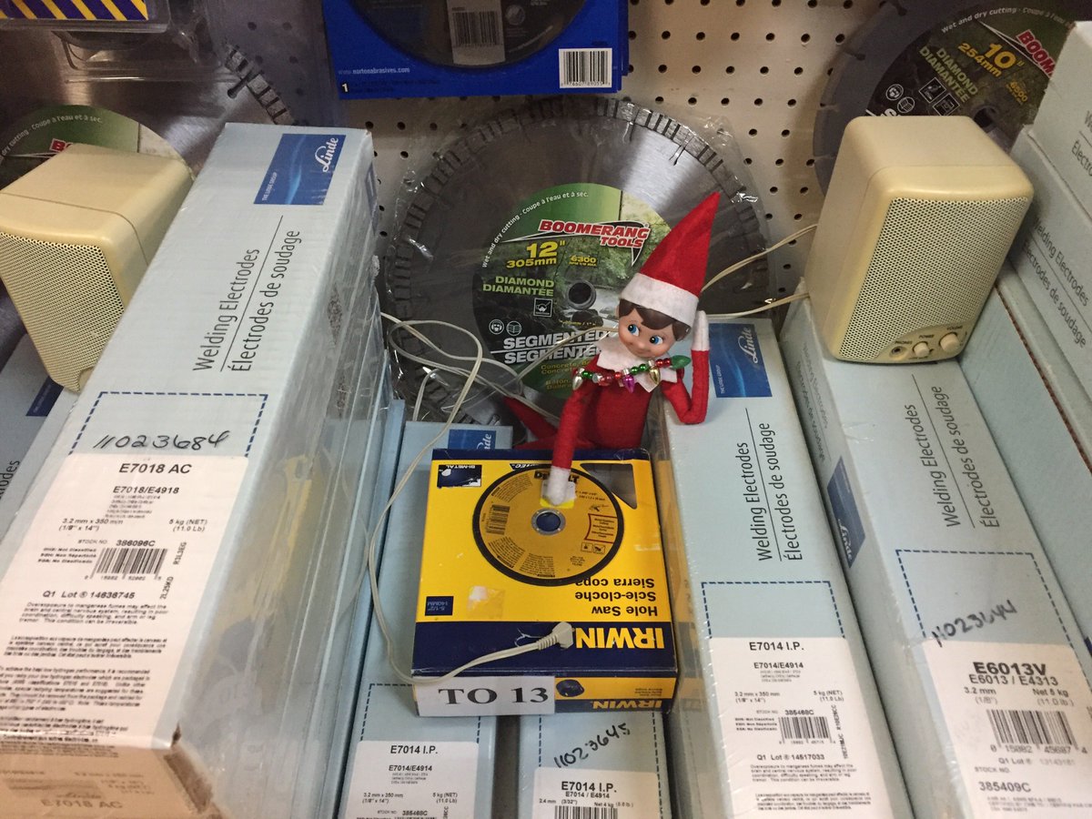 BrissonCastle's tweet photo. Store was closed yesterday, so I decided to party it up! Quite the setup don’t you think? Tools... Loving it! #elfcastle https://t.co/d3GNWsxBR7