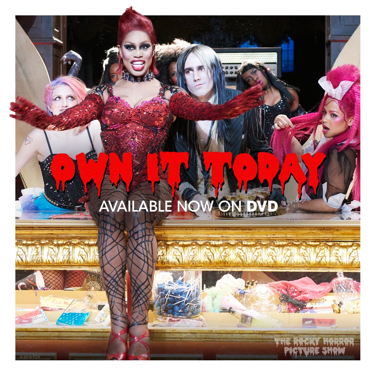 Good Heavens! #RockyHorror is out NOW on DVD. bitly.com/RHPSTV