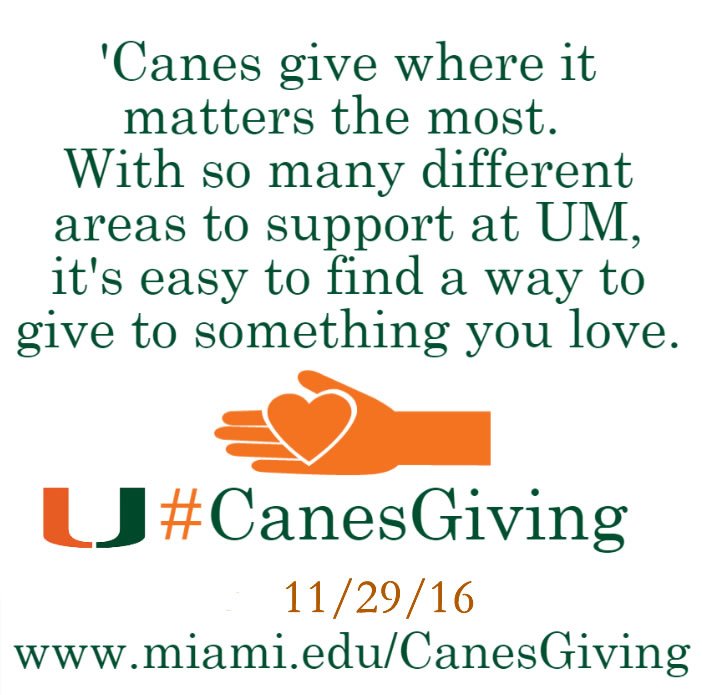 ScottJaySiegel's tweet photo. @univmiami @UMiamiSAA @UMBusUndergrad #GivingTuesday #CanesGiving #PayitForward #CycleOfSupport #TransformingLives https://t.co/8cShdMGZge