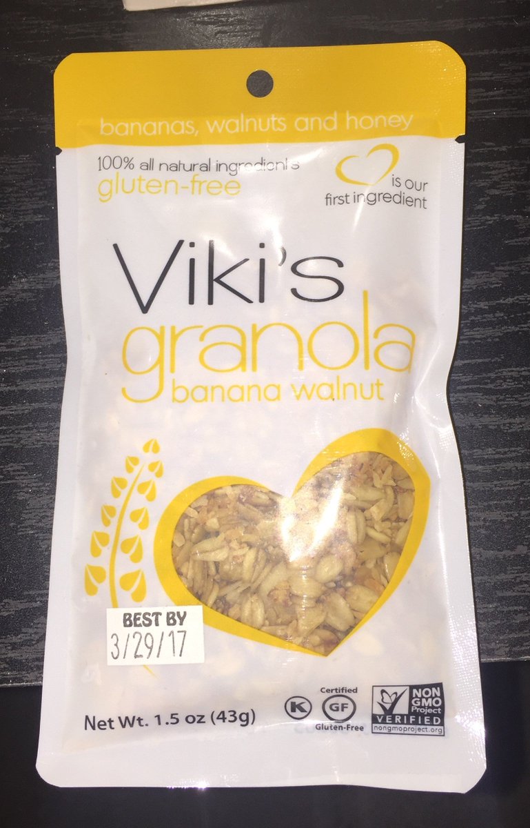 FreshVending's tweet photo. Looking to add a new tasty treat to your machine? Try Viki's 100% all natural granola. FHV can help: https://t.co/m4JAVIxaMU https://t.co/3kzPa0THQm