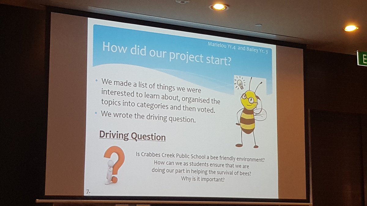 melbryceland's tweet photo. Learning about bees from students at Crabbes Creek PS. #pbl #stem2016 #studentinterests #flightofthebumblebee https://t.co/uzEZpB8OA2