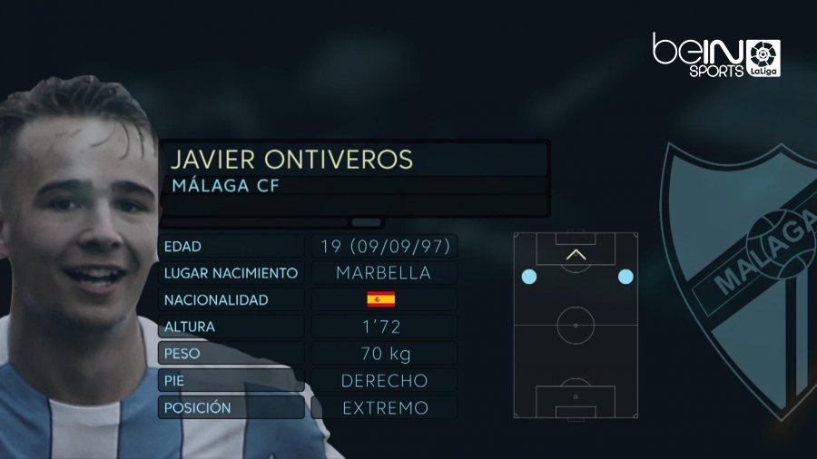 Gol's tweet photo. ¡En #beINElClub hablamos de Javier Ontiveros, la nueva perla de la cantera del @MalagaCF! https://t.co/fcw6Itr4Xa