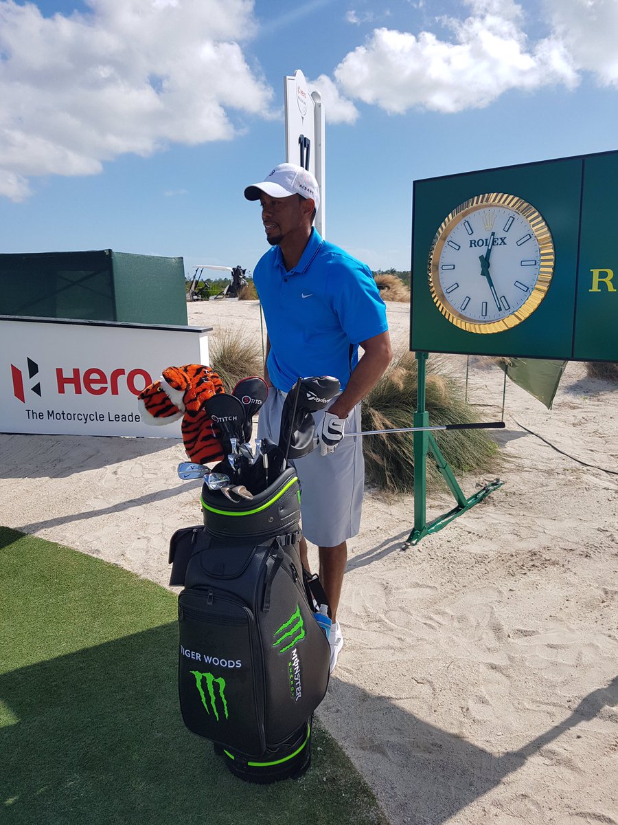 <a href="/TigerWoods/">Tiger Woods</a> at work! He is coming back. And he is looking good <a href="/HWC2016/">HeroWorldChallenge</a> <a href="/anirbangolf/">Anirban Lahiri</a> <a href="/TheJoyofGolf/">Joy Chakravarty</a> <a href="/aditigolf/">Aditi Ashok</a> <a href="/PGATOUR/">PGA TOUR</a> <a href="/TWFoundation/">TWFoundation</a>