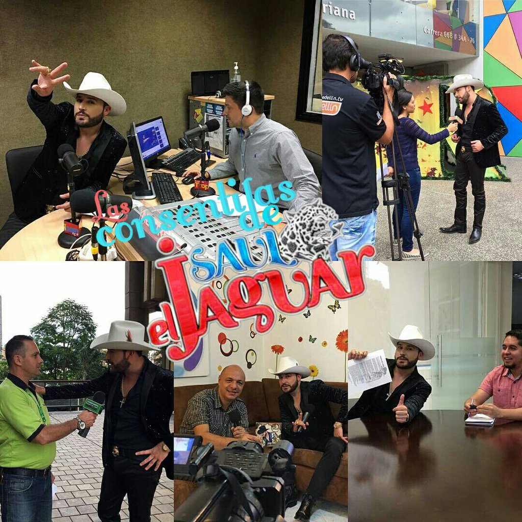 Angeliikha's tweet photo. @sauleljaguar -  Promoción #Medellin #Colombia #TuInconsciencia 😊✌🏻️#SaulElJaguar #LasConsentidasDeSaulElJaguar https://t.co/j7F4Z6RbIi