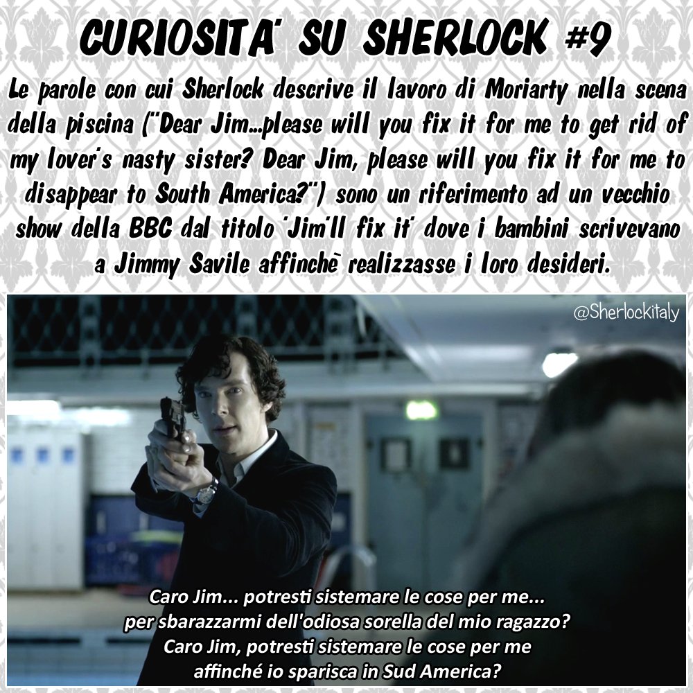 sherlockitaly's tweet image. #Sherlock #PoolScene