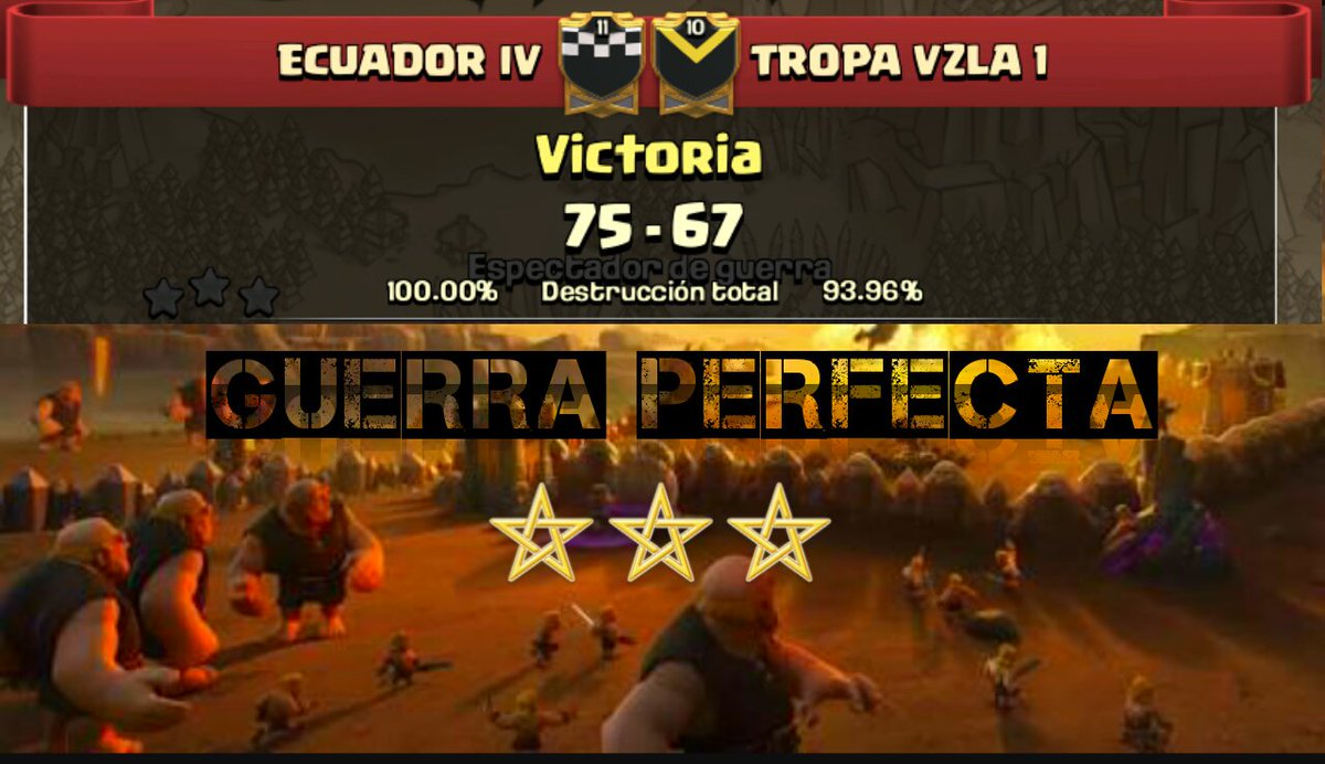<a href="/Ecuador_IV/">Ecuador IV</a> youtu.be/sEtNp2a8zaA
PW y racha de 10? Asi ataca ecu 4👏👏💪 Felicidades, a seguir asi y hasta mejlr muchachos :)
