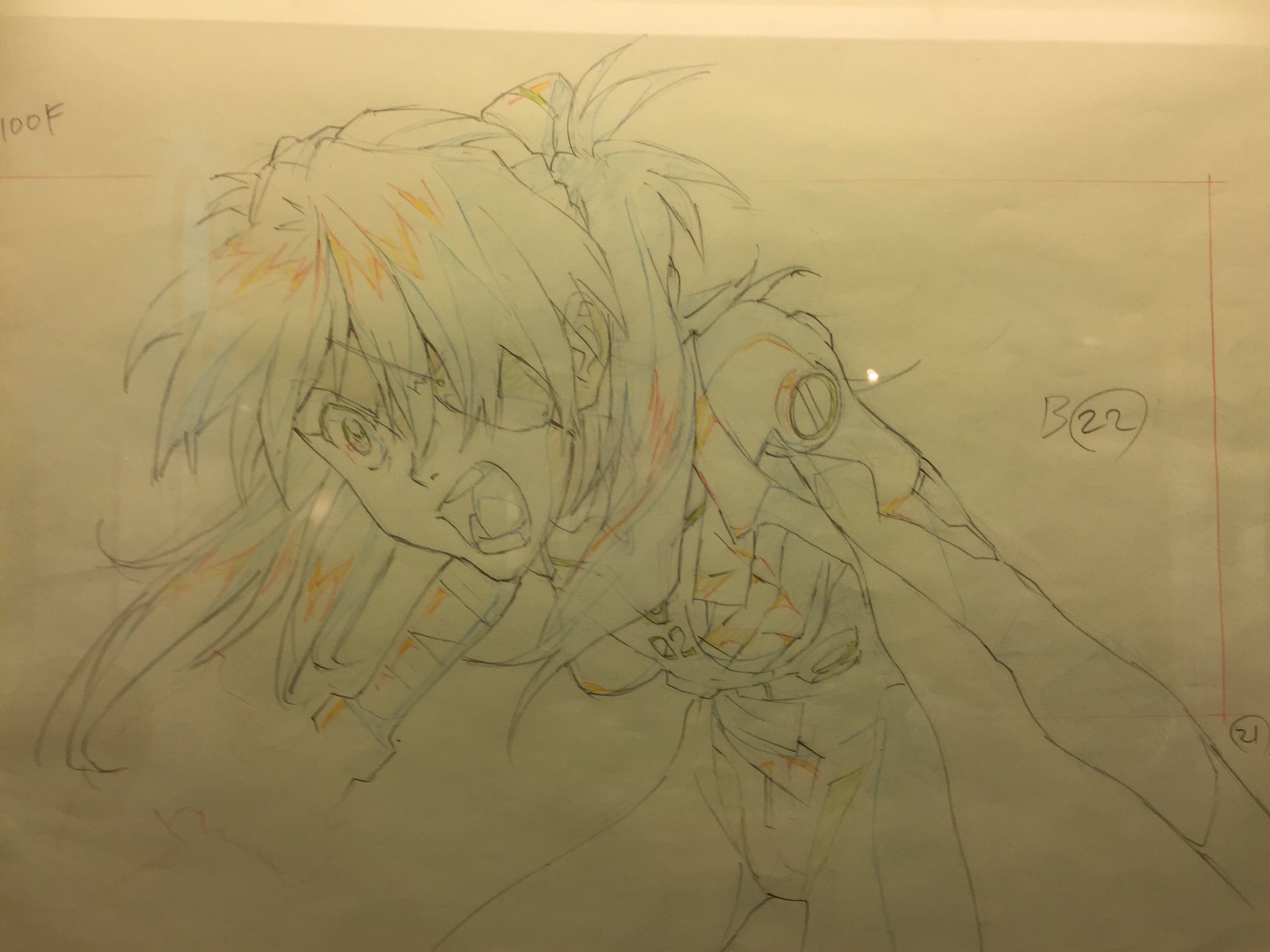 エヴァンゲリオン 本田雄 複製原画M:パイロットたち S ただ今お得な