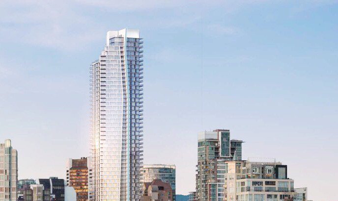 The Burrard Place skyline -- calm, placid, untouched. The home of our AAA Office buildings. #LimitlessViews