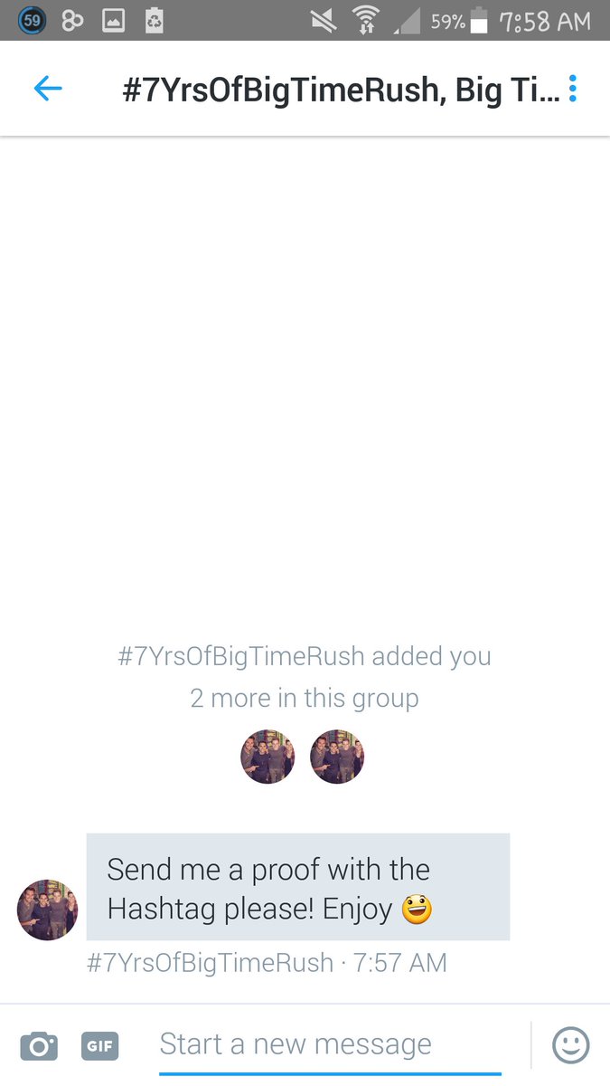 PrettymuchBTR's tweet photo. @okalrxght YAYYY THANKYOU SO MUCHH #7YearsOfBigTimeRush #RushersRemember @bigtimerush ๐๐ https://t.co/lX0JNm69Mg
