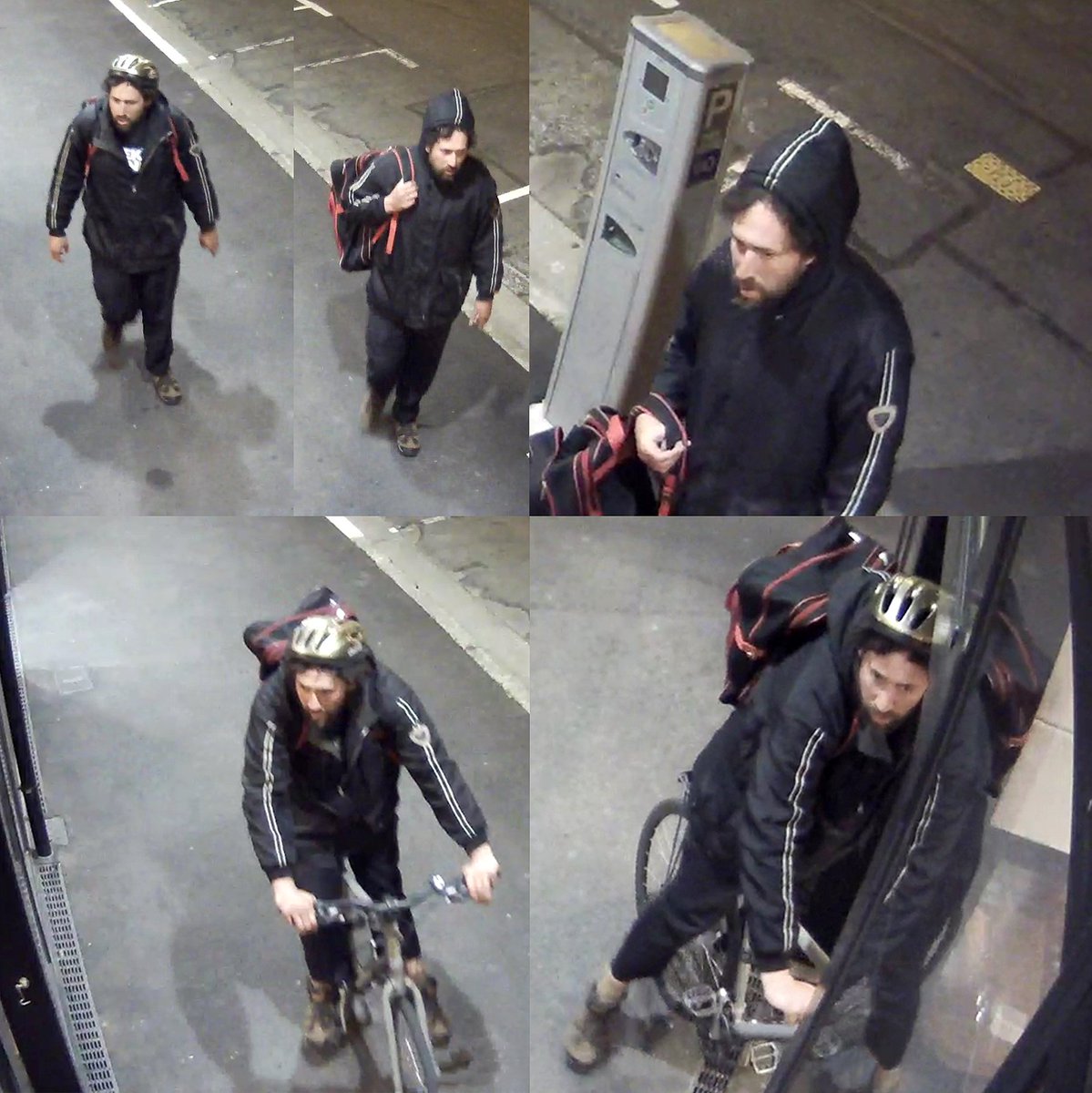 Can you help us identify this person? He has caused substantial damage to our store and stolen several bottles of bourbon from us recently.