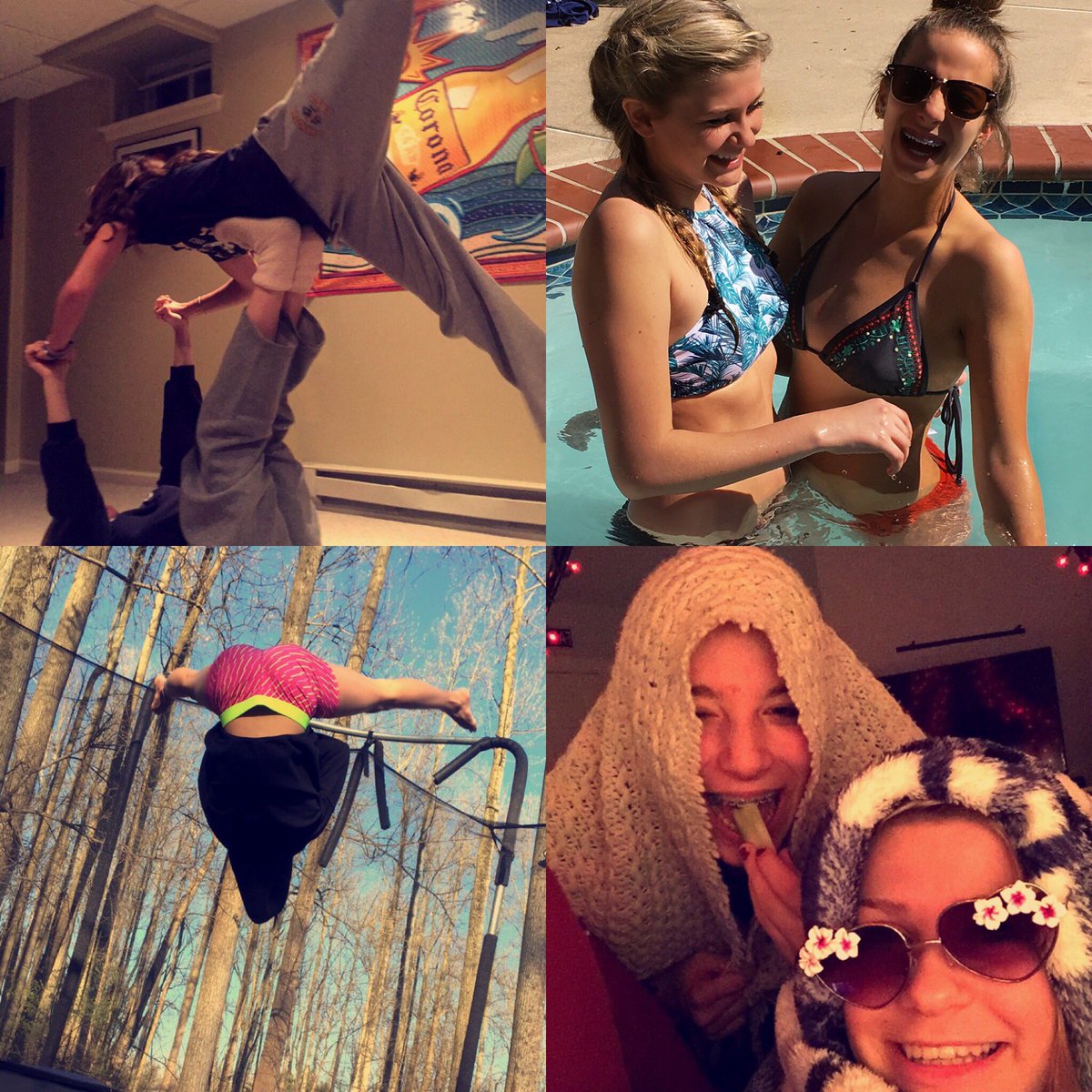lauraldrich's tweet photo. happy happy birthday to my thunderstorm buddy❤️i know someday our couples yoga business will take off🙂 love you long time @DevonCatrambone 👯 https://t.co/CKrAuGDuhQ