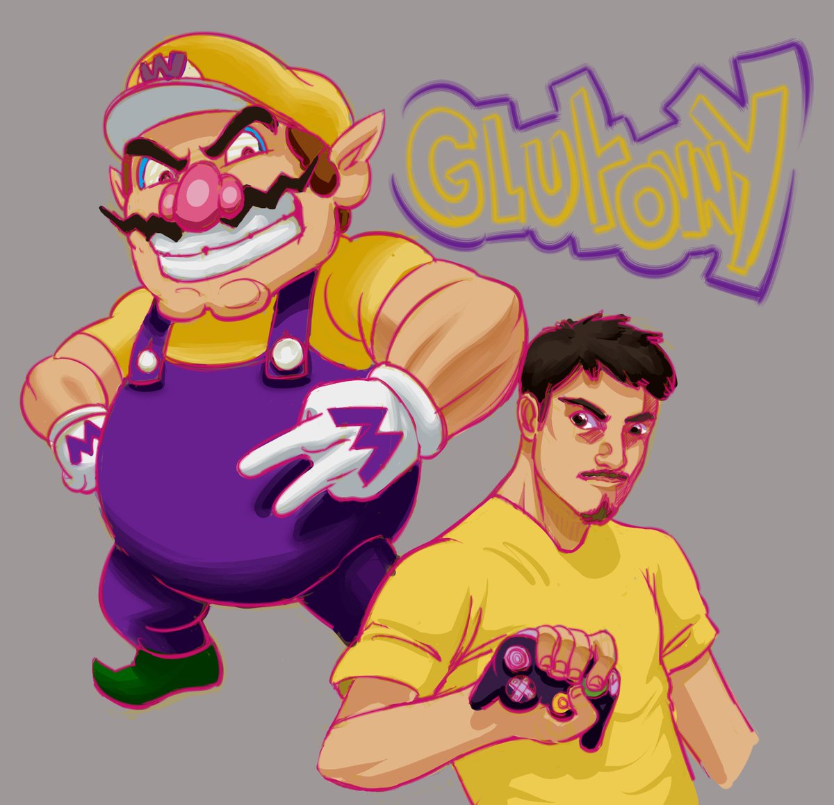 CappettaSan's tweet photo. @GlutonnySSB Pour tes exploits du week end !! La communauté porte ses champions !! #SDW2016 #Wario #SmashBros https://t.co/n6uMTwD44L