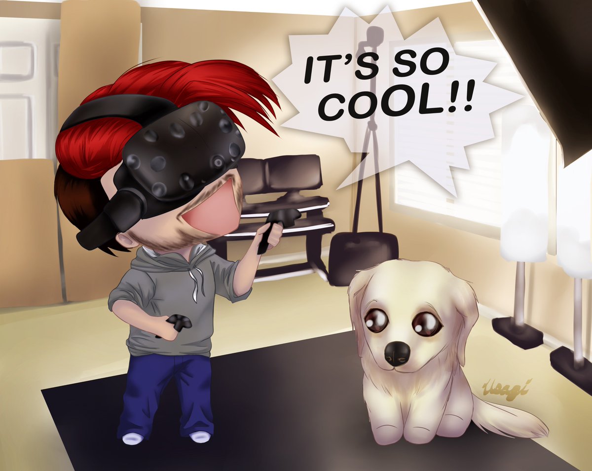 UsagiProjects's tweet photo. @markiplier #markiplier I made this &amp; thought you might like it. Heres a link to the speedpaint of it: https://t.co/74PkDl71z3 https://t.co/vMXu8AXLDV