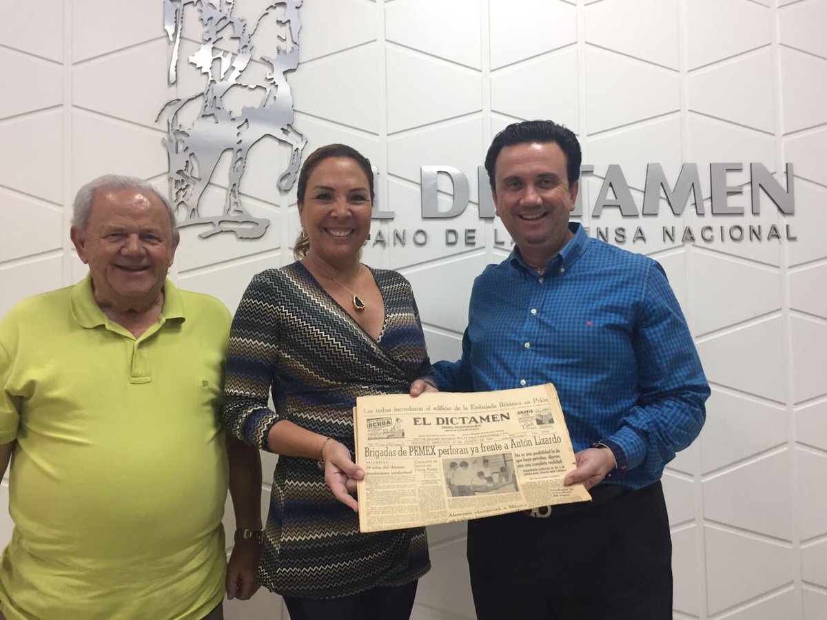 jsierraalvarez's tweet photo. La amistad, uno de los bienes más preciados. Gracias Lic. Bertha Ahued por recibirme en @ElDictamen y escuchar mi proyecto por @COPARMEXVer https://t.co/06uBSdsv8Y