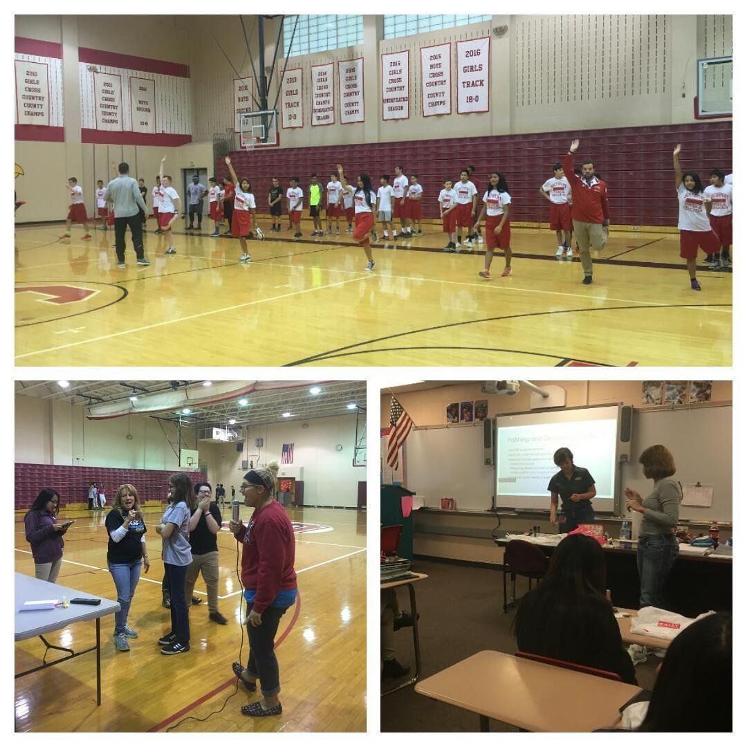 <a href="/SouthportMiddle/">Southport Middle</a> From speed to development w/ @_BringTheHammer &amp; <a href="/raycp315/">Craig Ray</a> to karaoke w/ <a href="/SwanM17/">Michelle Swan</a> &amp; how to put on makeup. #SMSInnovates