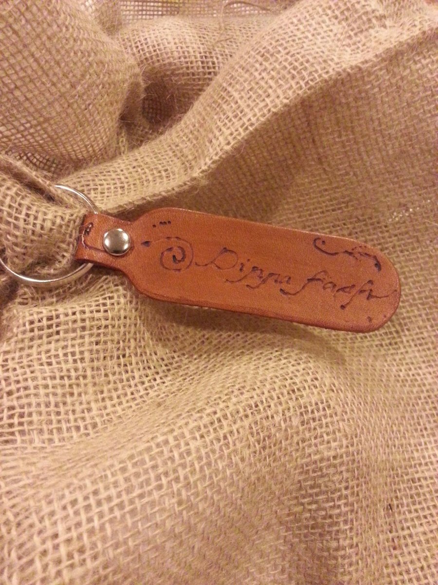 crazycufflove's tweet photo. Special Order - Leather Key Holder - You pick your verse! https://t.co/CNV6ISu7hC #SellingOutforCrazy #Handstained https://t.co/miMMy88TUX
