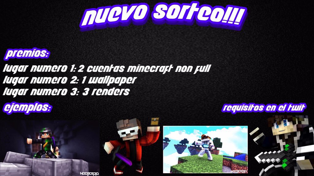 ItzJark_'s tweet photo. •~~>SORTEO BOOM<~~•
_____________________________
Requisitos
•Seguir a @NOOBDROIDkk 
•Seguir a @_ItzJark_ 
•Dar 🔁🔁 + ❤️

Termina a los 200🔁 https://t.co/h2eFiAPoDB