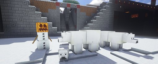 ServBoostCraft's tweet photo. Adoptez un ours ou un lama sur BoostCraft ! Nous tournons à présent en 1.11. https://t.co/vA4retEqR3