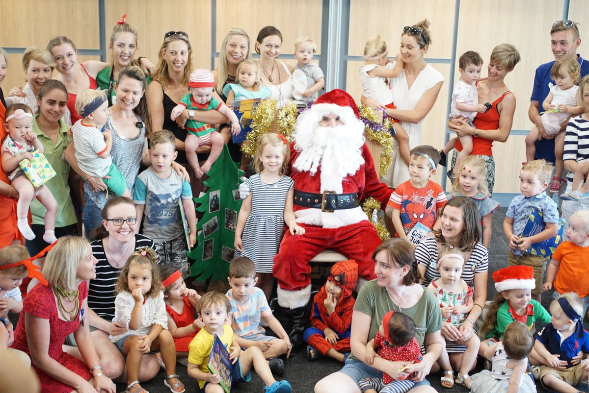 HearAndSay's tweet photo. Thanks for visiting this morning Santa! It was FUN! @DimityD @CTMcCarthy1971 https://t.co/kEQPaSTO6e
