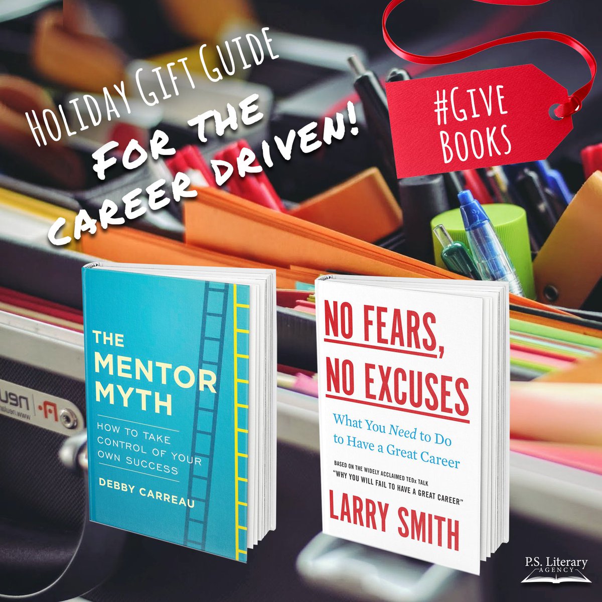 PSLiterary's tweet photo. Motivational titles for the career driven personalities on your list. #TheMentorMyth by @DebbyCarreau & #NoFearsNoExcuses by Larry Smith https://t.co/hh0wM9QMmh