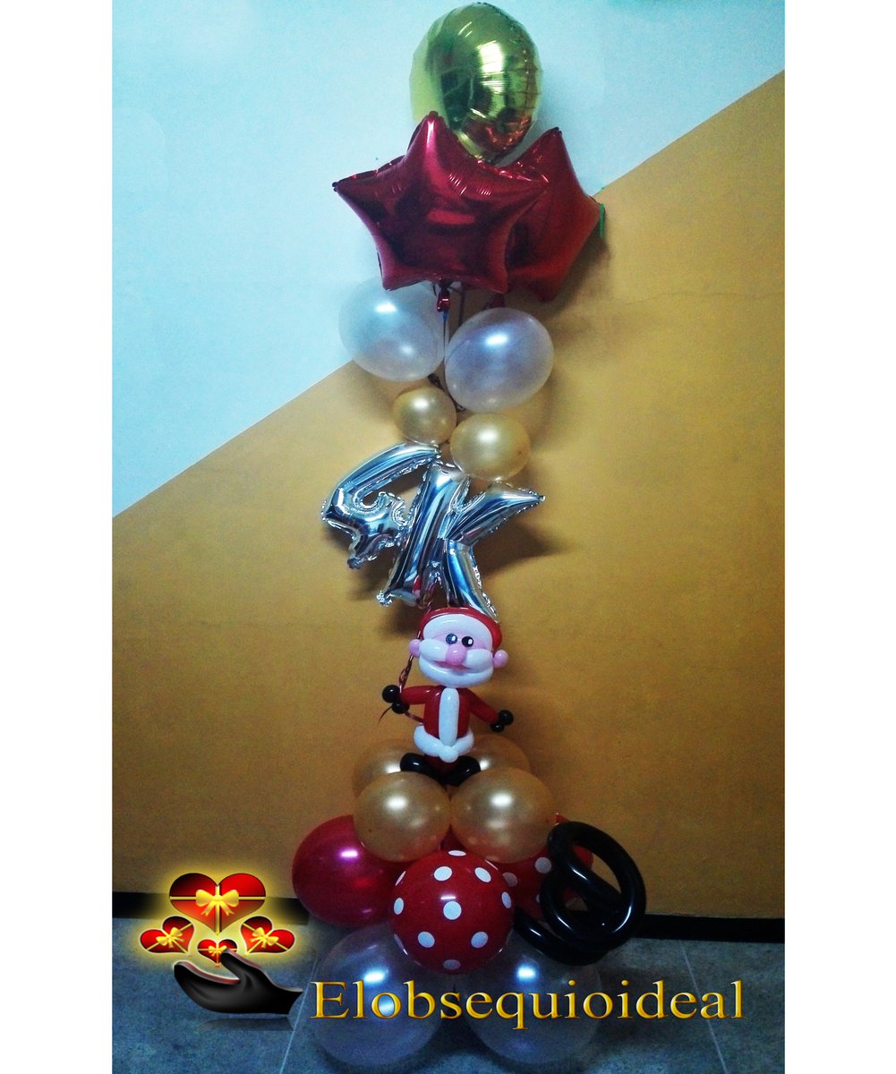 obsequioidealsc's tweet photo. Arreglos con globos que solo encontraras en @obsequioidealsc  siguenos en https://t.co/h8lfu7TDm2 TENEMOS UN SANTA DE GLOBOS , SOMOS 5K https://t.co/EBYXxS0L6B