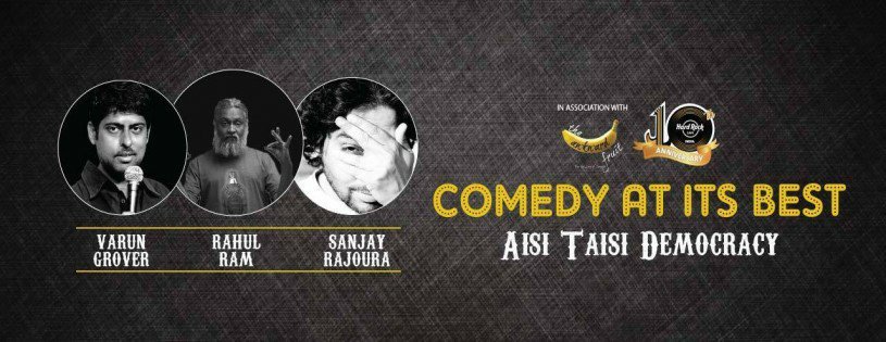 gigitofficial's tweet photo. Catch @AisiTaisiDemo with the veterans @varungrover @urbantucchha &amp; Rahul Ram @HRCIndia #Worli. More on Gig  it, https://t.co/LGTlVnVYyM https://t.co/XUhBMF9uSR