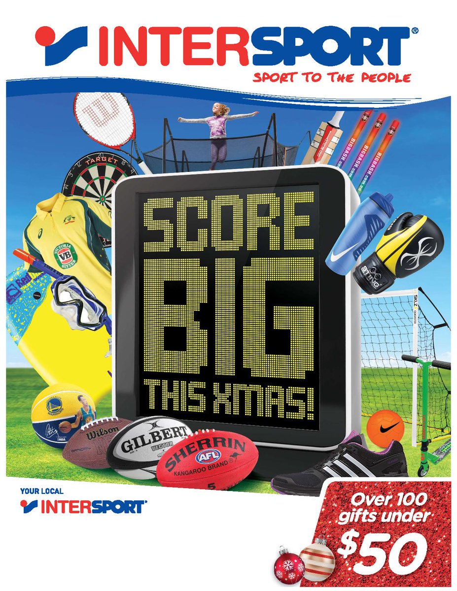 INTERSPORTmda's tweet photo. Haven't seen our latest Catalogue? Follow the link for all your christmas ideas #INTERSPORTxmas  LINK-----> https://t.co/qZMDo8wEjQ https://t.co/bCwJjWLD66