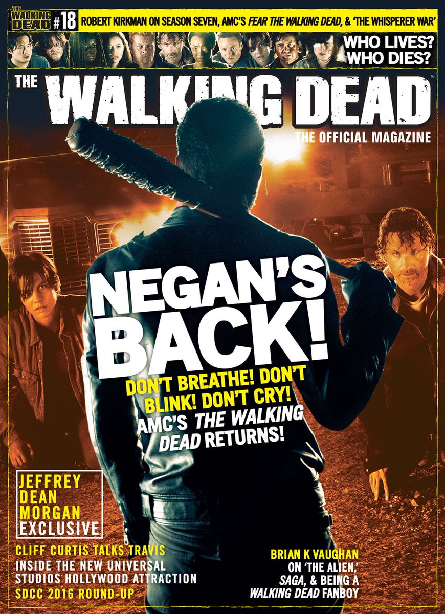 WalkingDeadMag's tweet photo. #CyberMonday Sale: Save up 30% when you subscribe. Sign up to #TheWalkingDead magazine in time for the holidays! https://t.co/6PtB5V3n55 https://t.co/UuxsT1xVyW