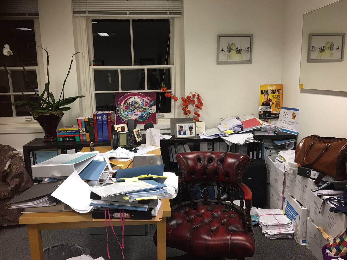 S_Chelvan's tweet photo. Leaving chambers at 2:45 am for home - back here for 9 .. #No5Immigration #ImmigrationBar https://t.co/fK3q84CVJ6