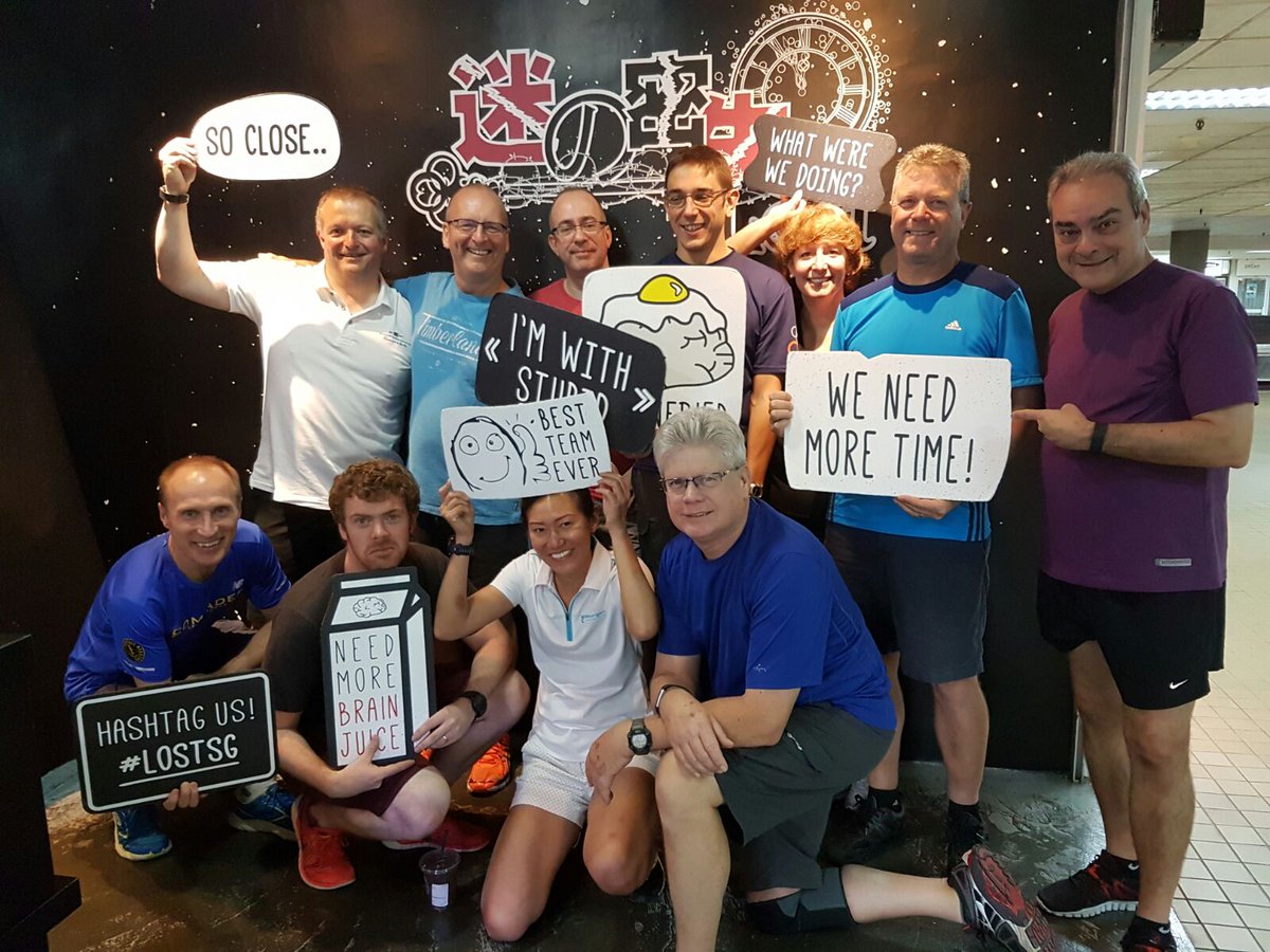 IanWRobb's tweet image. Well our first team challenge didn&apos;t go well today. We never made it out the cells in Alcatraz, we were given an extra 5mins to break out