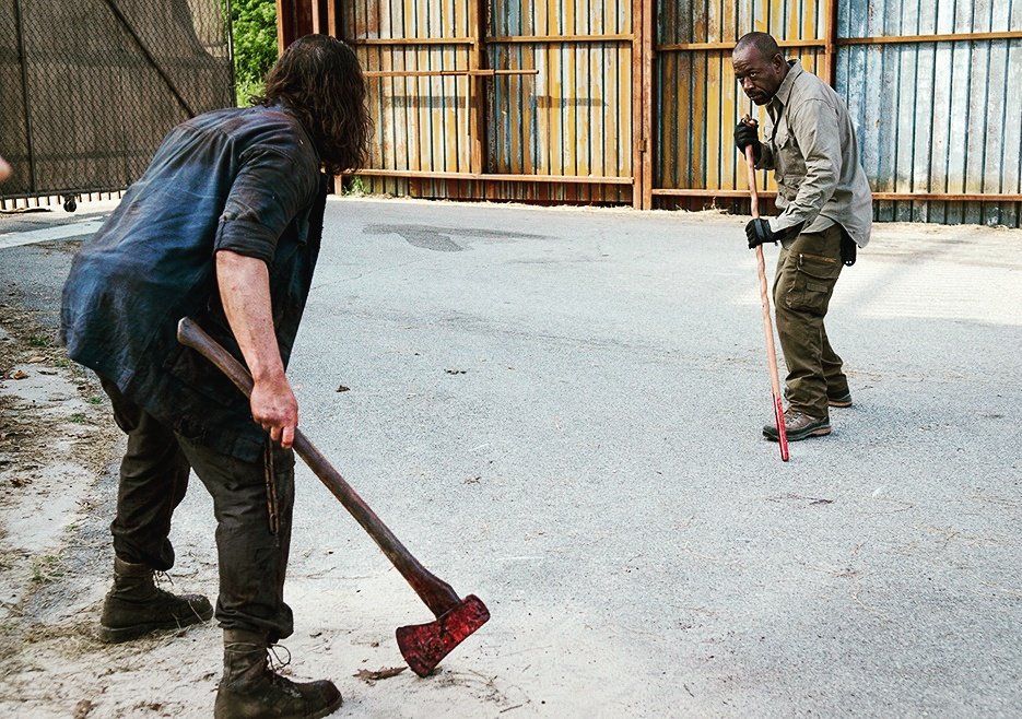 Fans_twdespa's tweet photo. Especial, Mes de TEMPORADAS 
( Temporada 6 )

#TheWalkingDead
#Temporada6
#LosLobos
#Morgan https://t.co/gBYBdvRgH1