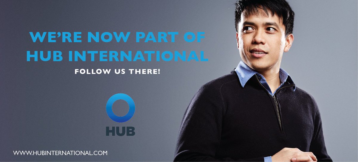 We're now part of @HUBInsurance. Follow us there