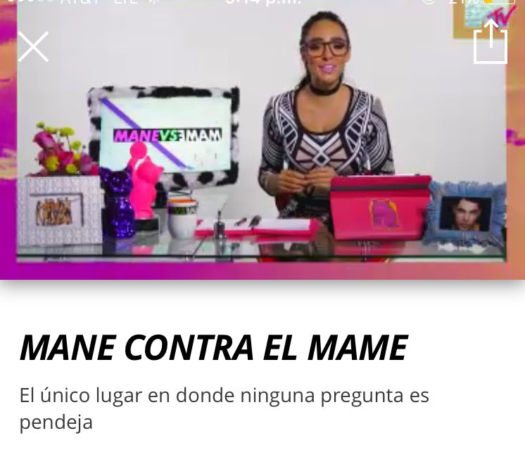 manelyk_oficial's tweet photo. Bebes corran a ver #ManeVsMame hablaré sobre las cirugías solo por #MTVplay los quiero pajaritos https://t.co/1SXgTBK4WA