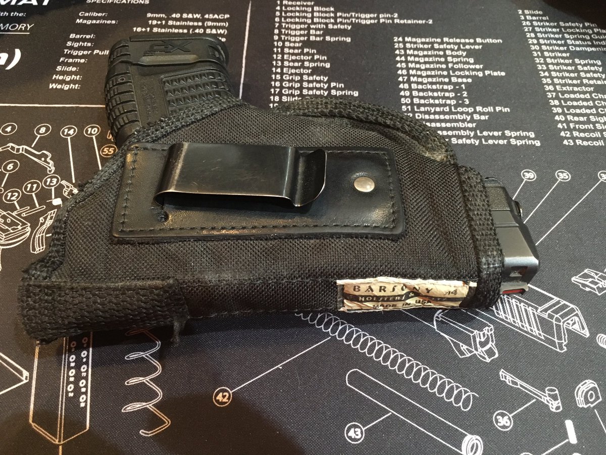L3SSONLAST's tweet photo. We have finally completed field testing on this #barsony holster for the #xds .45 video review to be posted soon. Stay tuned... https://t.co/7Sg5YKxjgH