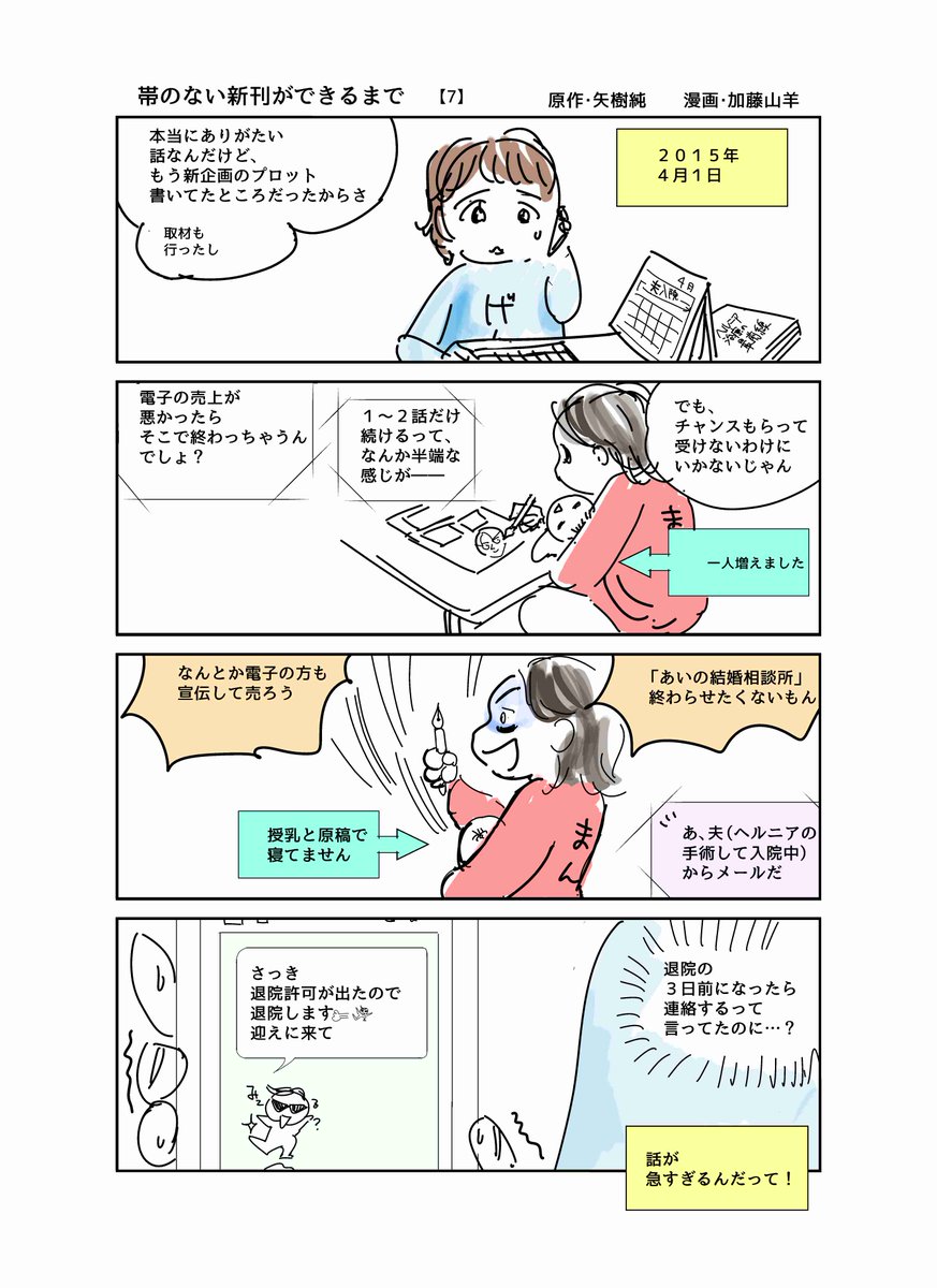 帯のない新刊ができるまで の切ない経緯を4コマ漫画にしてみた Togetter 帯のない新刊ができるまで の切ない経緯を4コマ漫画にしてみた Togetter
