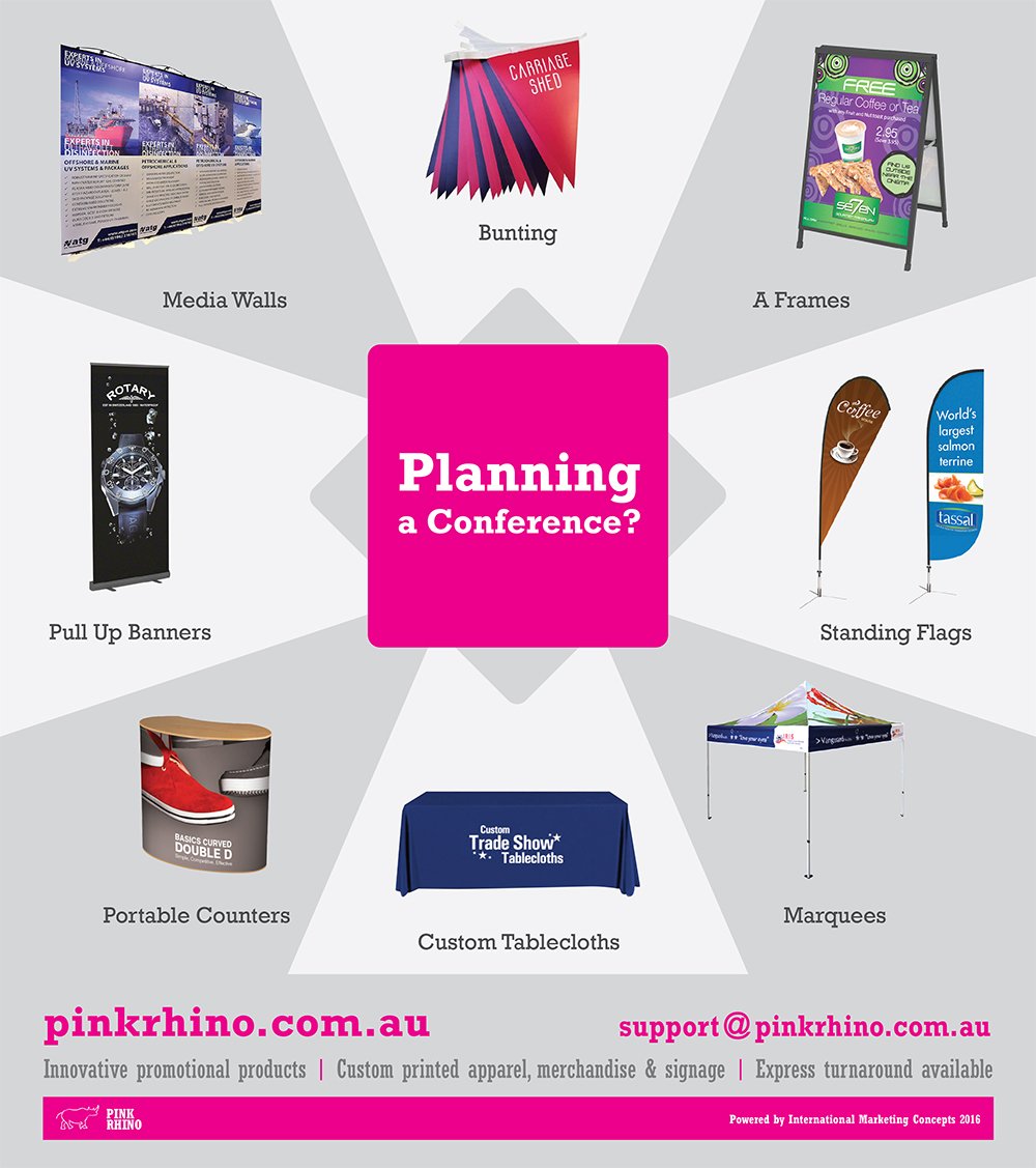 PinkRhino_'s tweet photo. Planning a #conference? Don't miss out, grab your customer's attention! Get inspired https://t.co/FmcBrrSw0B
#merchandise #branding https://t.co/RF1IOlYiUX