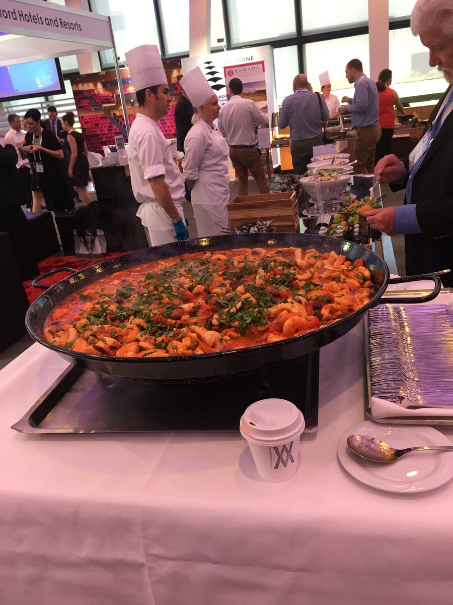 emmyrudymaggie's tweet photo. Enjoying the amazing food at #PCOA16 https://t.co/oqCv6PCfuN