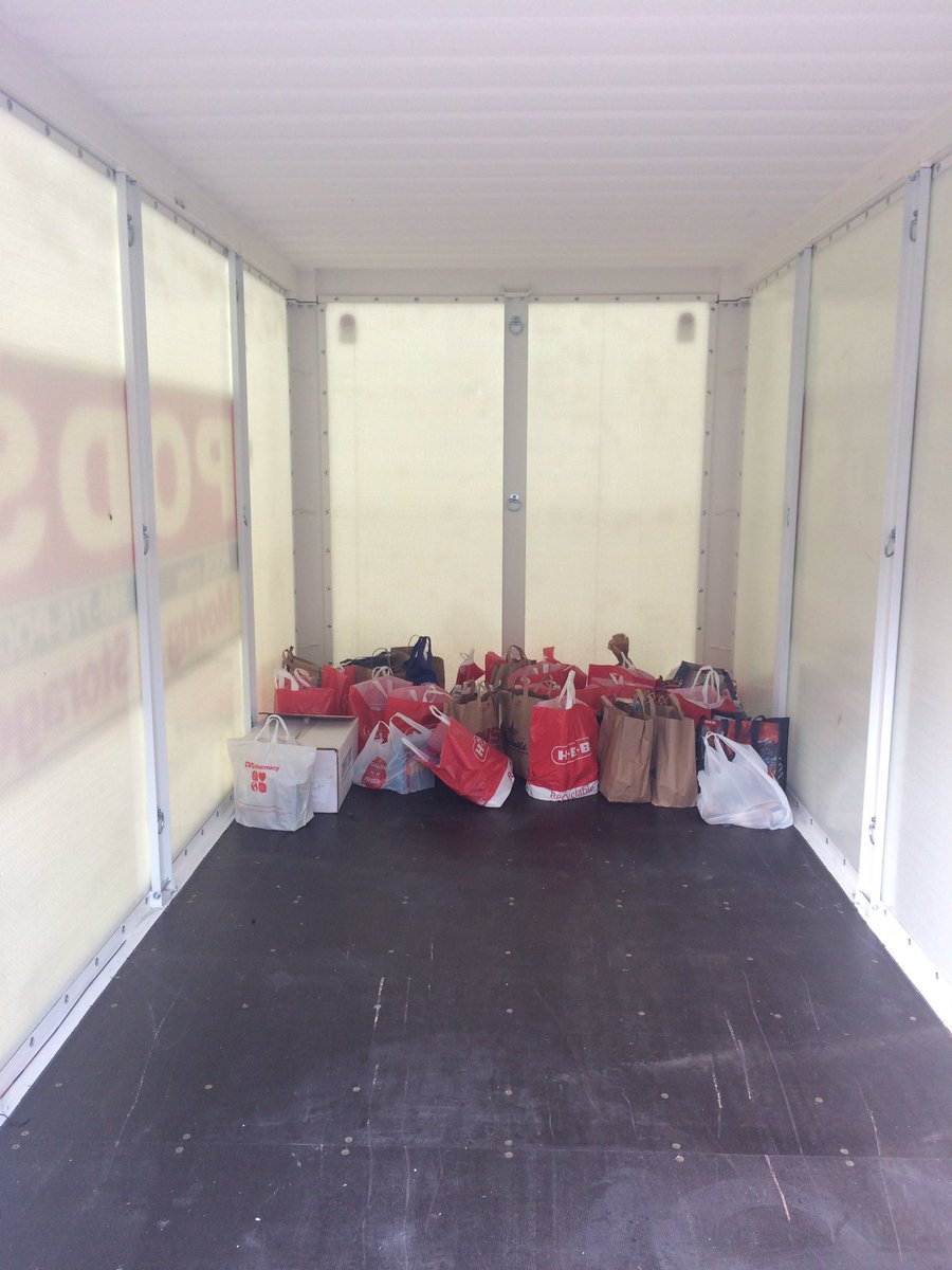 bowiefooddrive's tweet photo. Goal: Make the POD full of food by Dec. 1st! #givebackbowie #DONATE https://t.co/Ot1ZMZ0DUL