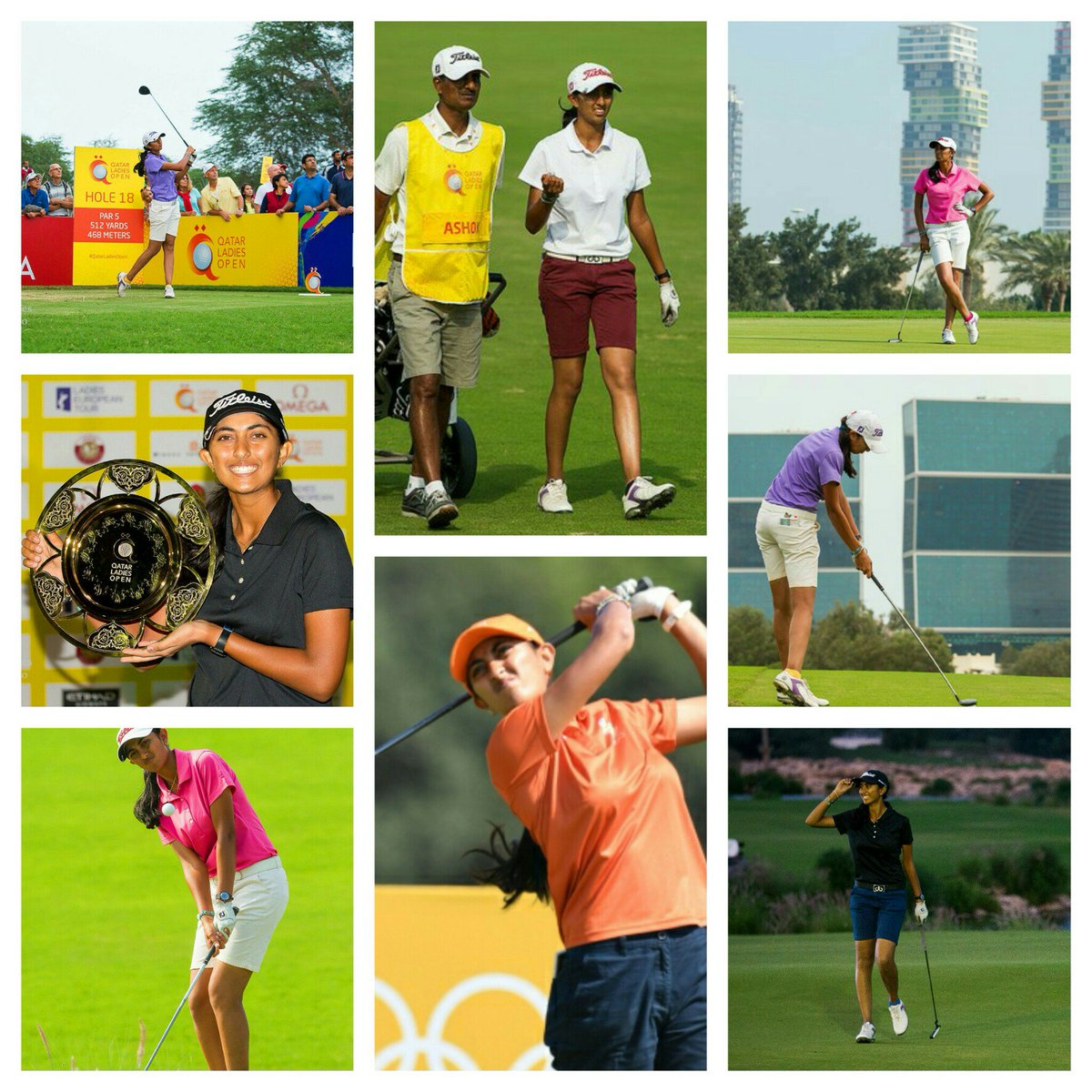 What a jump by <a href="/aditigolf/">Aditi Ashok</a> in a fortnight! She is No132 in the world after  <a href="/HeroWIO2016/">HeroWomensIndianOpen</a> and <a href="/QatarLadiesOpen/">Qatar Ladies Open</a> victories. 

Well done. 🇮🇳🇮🇳